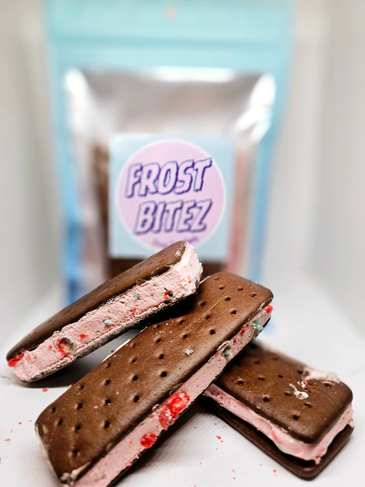 Sándwiches de helado liofilizado
