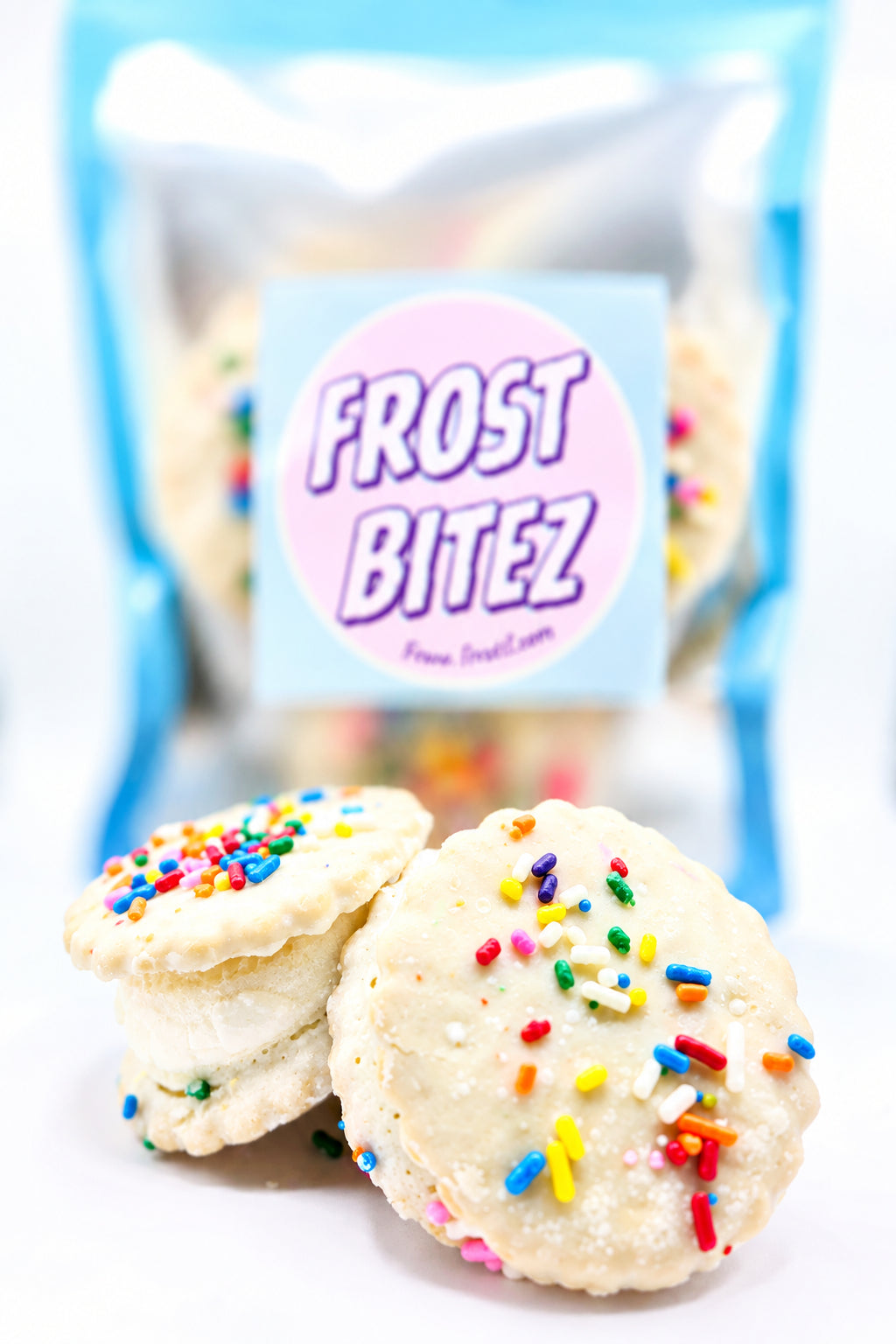 Freeze Dried Birthday Cake Moon Pies
