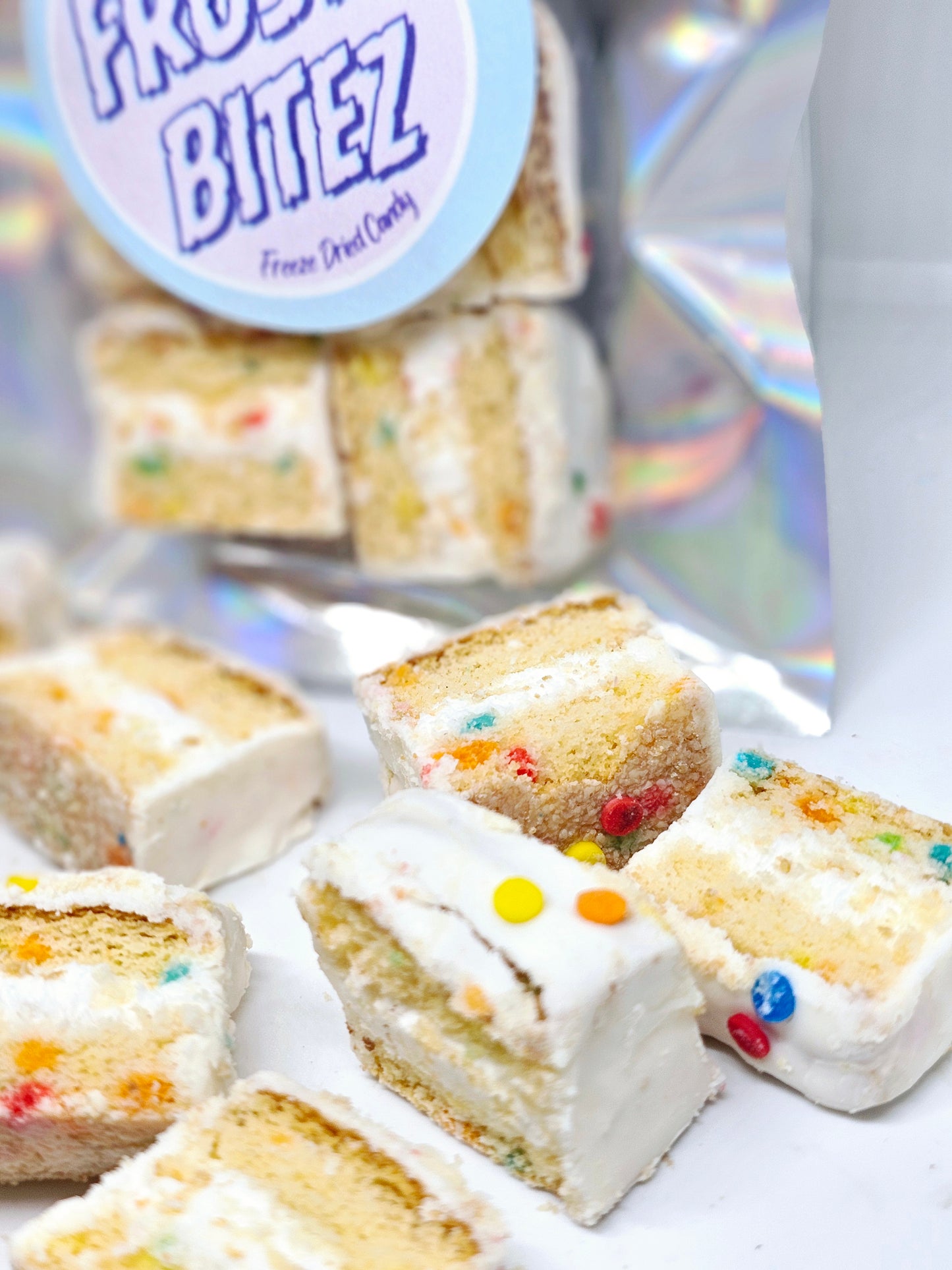 Freeze Dried Birthday Cake Bitez