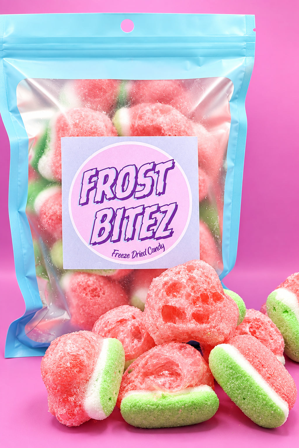Freeze Dried Sour Watermelon Gummies