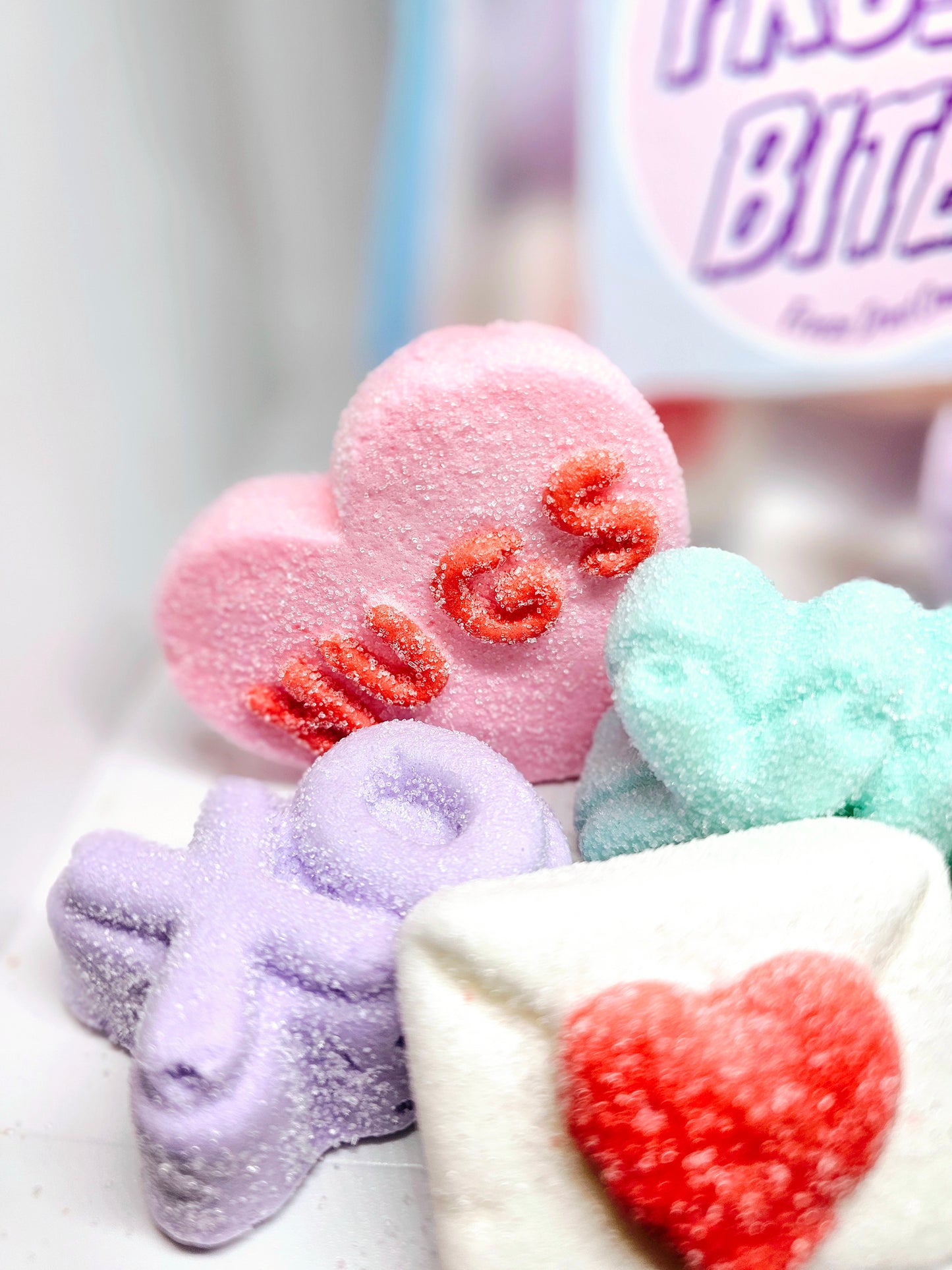 Freeze Dried Valentines Marshmallows
