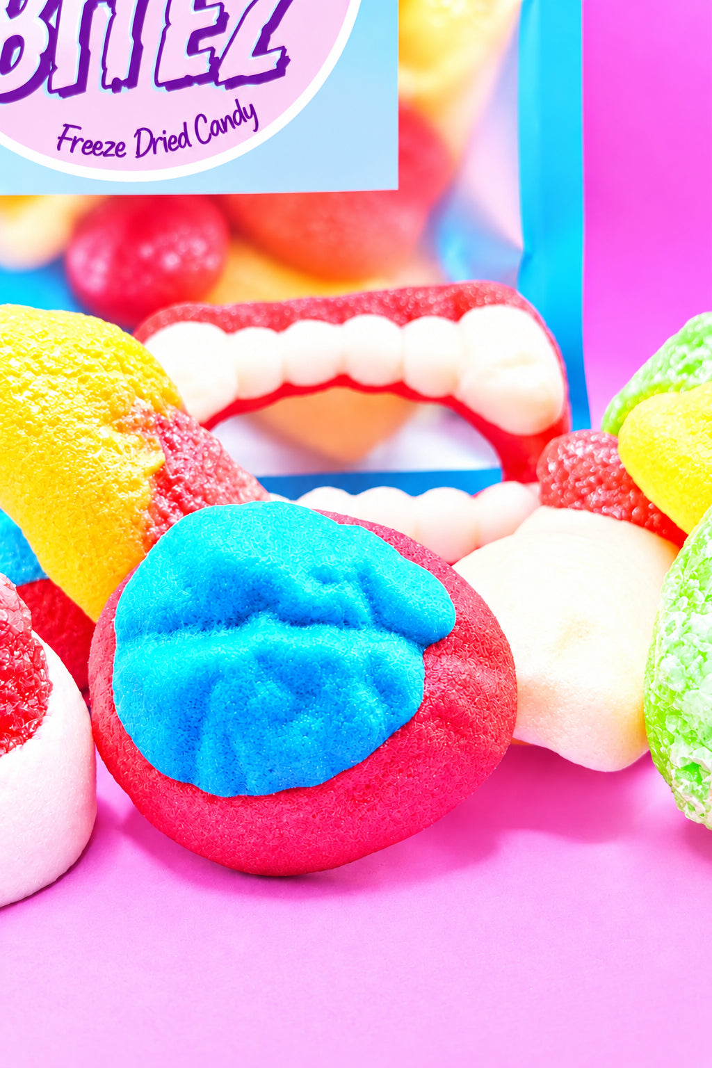 Freeze Dried Gummy Body Parts
