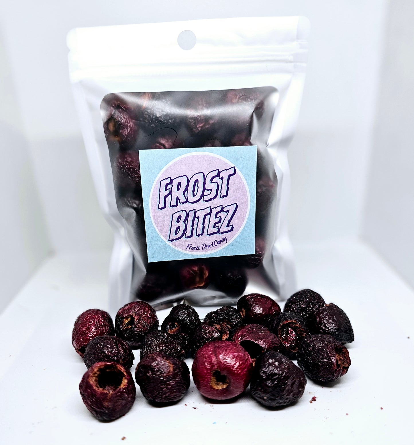 Cerezas liofilizadas