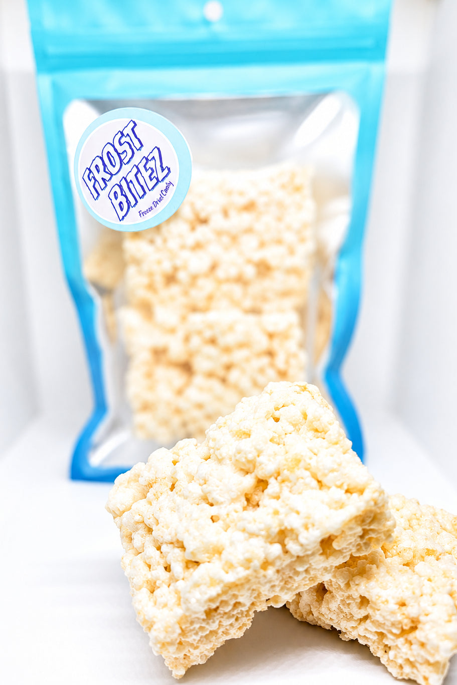 Cereales de malvavisco liofilizados Krispies Treats inflados