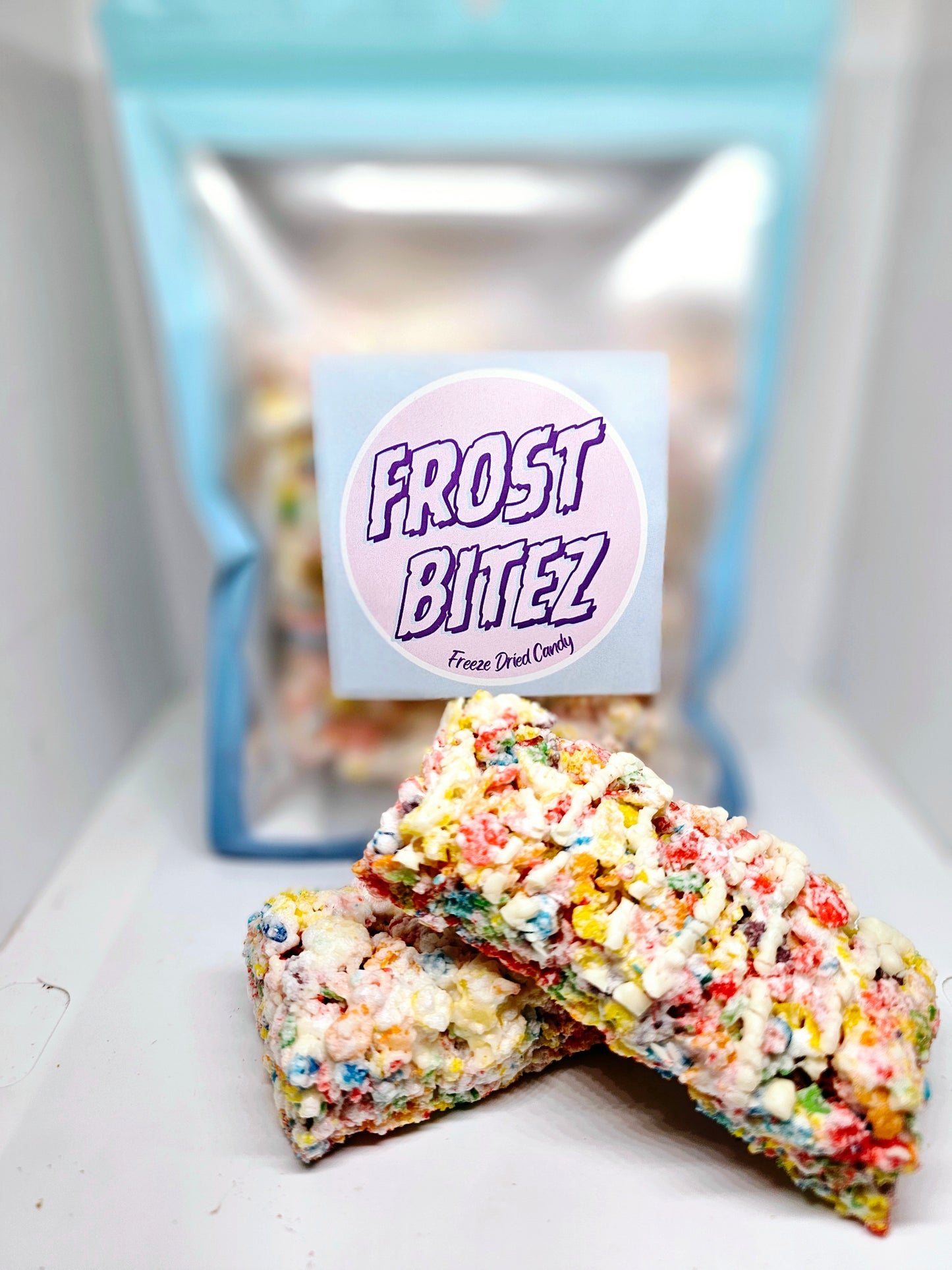 Freeze Dried Fruity Pebble Cereal Bars