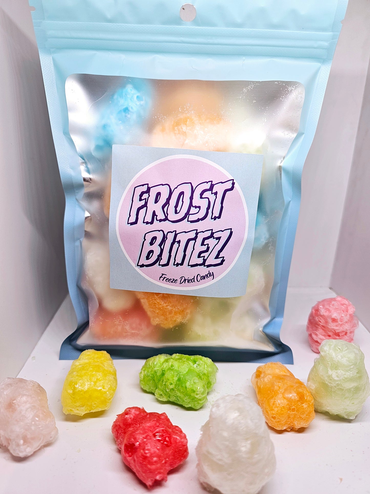 Ositos de goma liofilizados