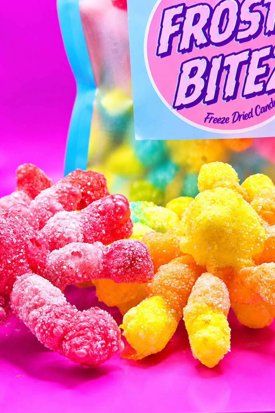 Freeze Dried Gummy Sour Octopus