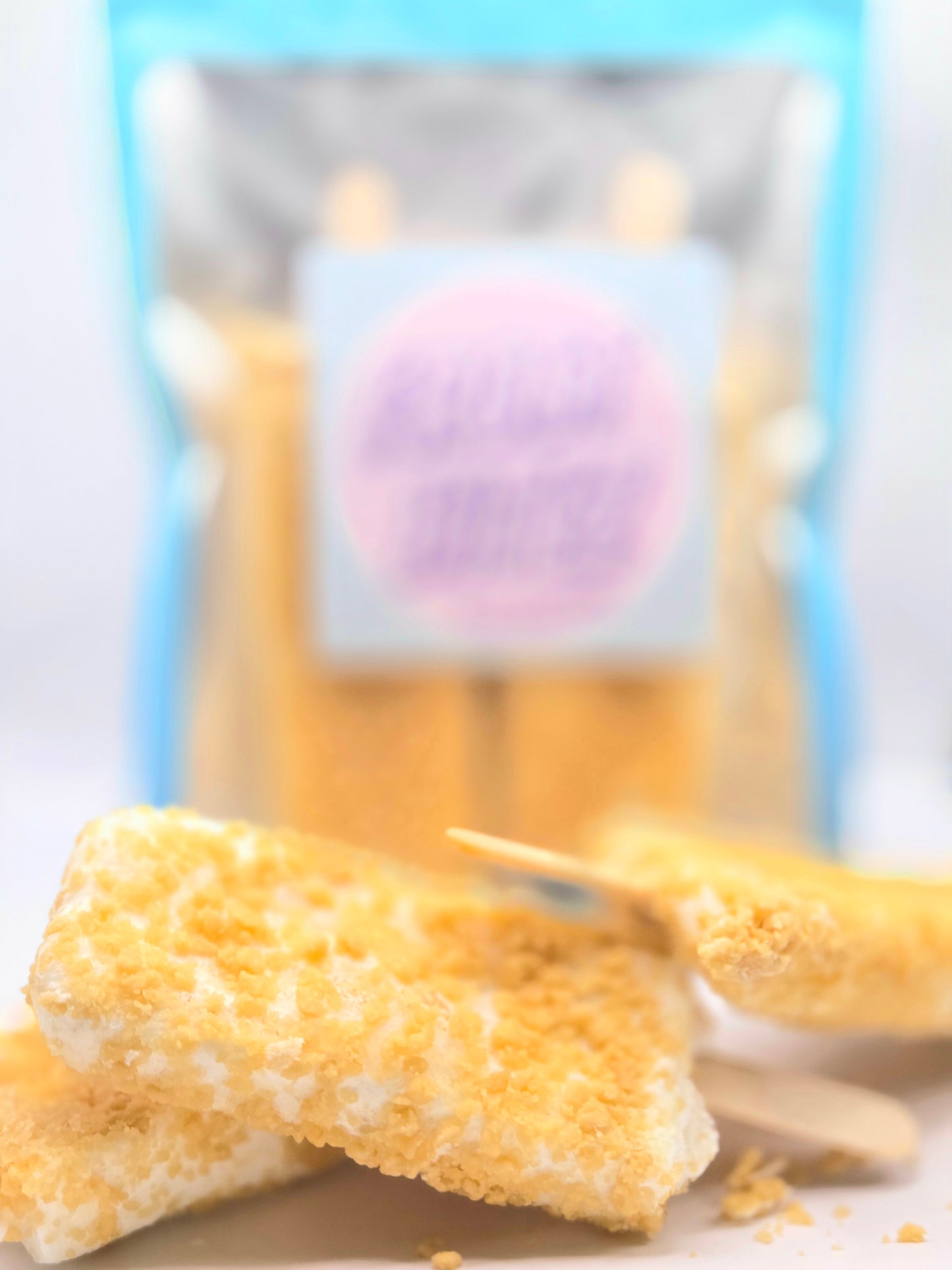 Freeze Dried Toasted Almond Ice Cream Bars