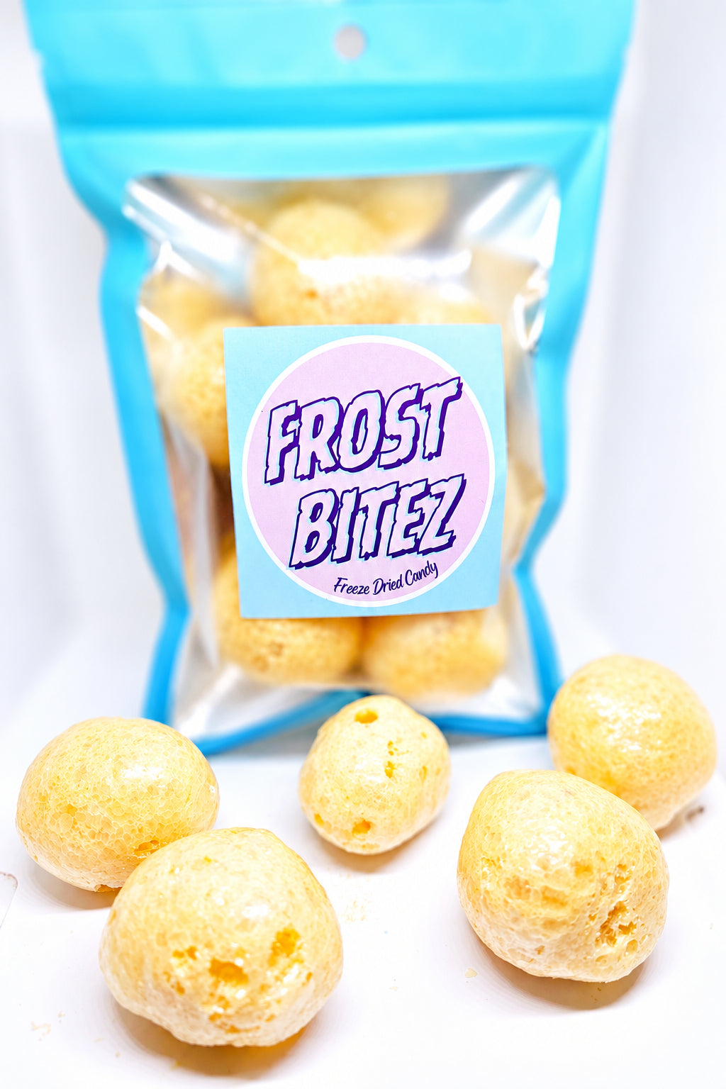 Caramelo liofilizado