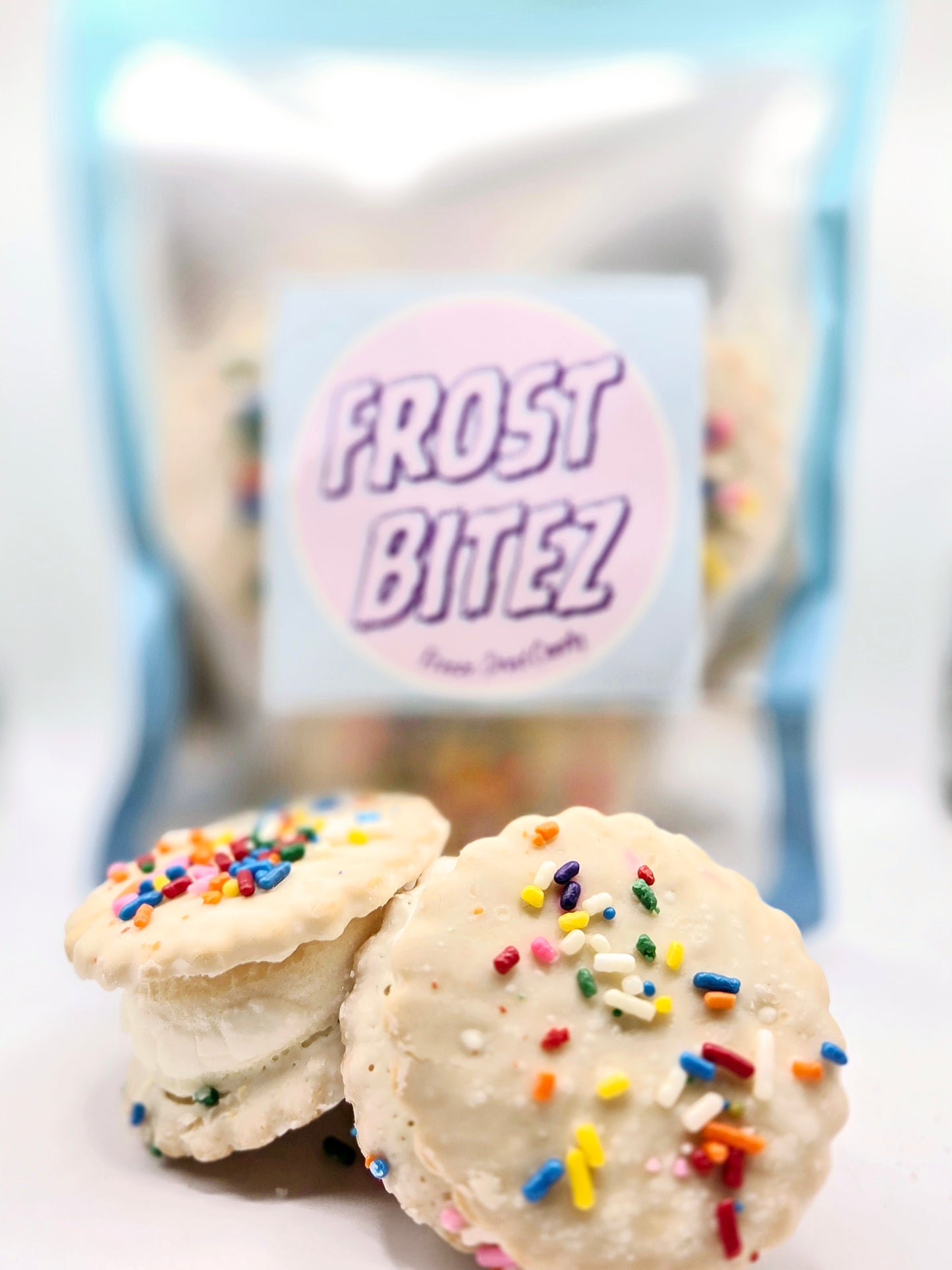 Freeze Dried Birthday Cake Moon Pies