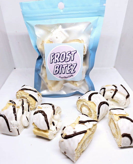 Freeze Dried Zebra Cake Roll Bitez