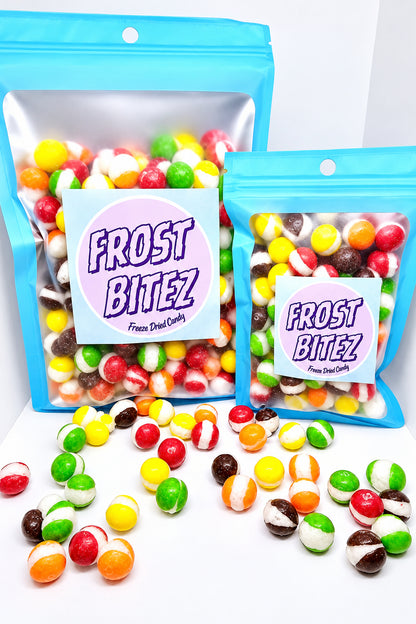 Bolsa grande de caramelos afrutados liofilizados