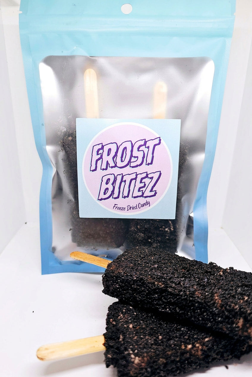 Freeze Dried Oreo Ice Cream Bars
