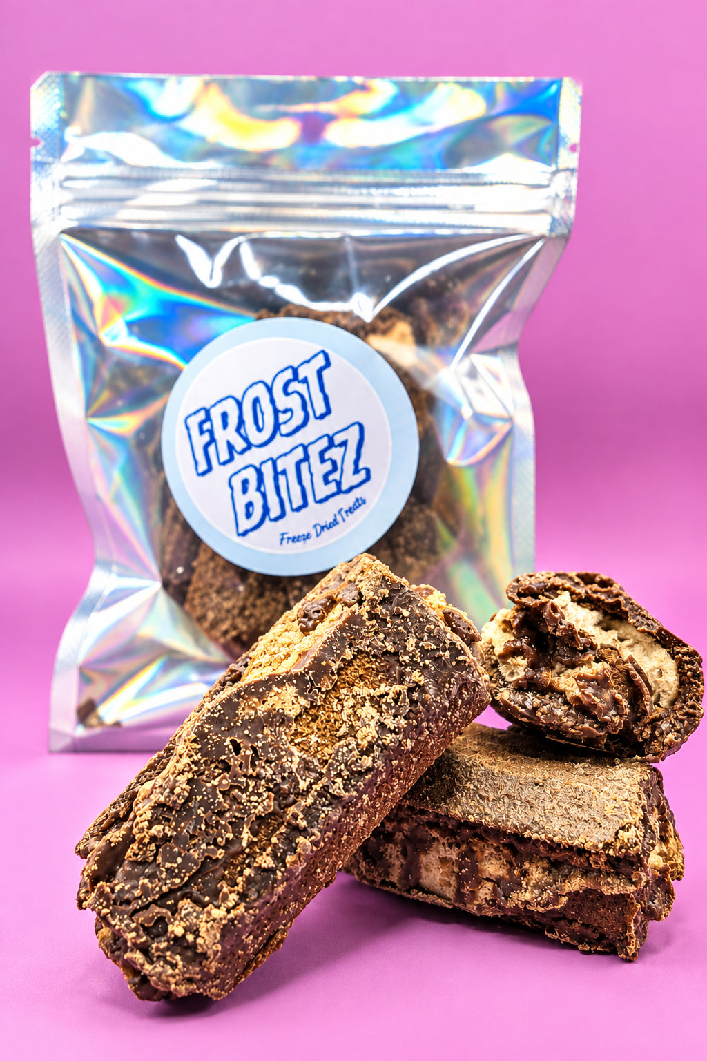 Freeze Dried Mocha Swiss Cake roll