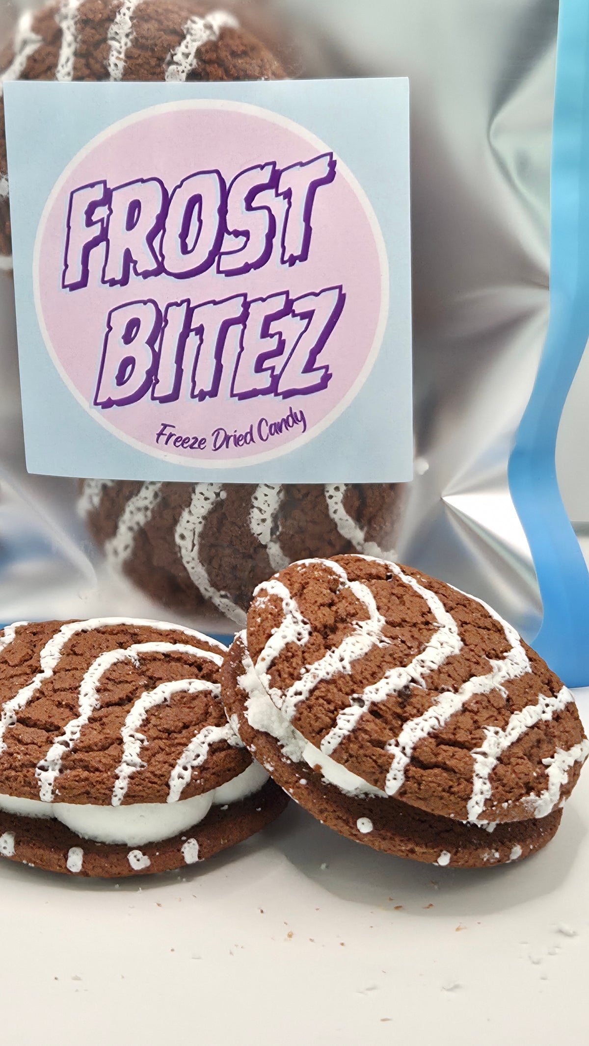 Freeze Dried Cream Filled Fudge Rounds