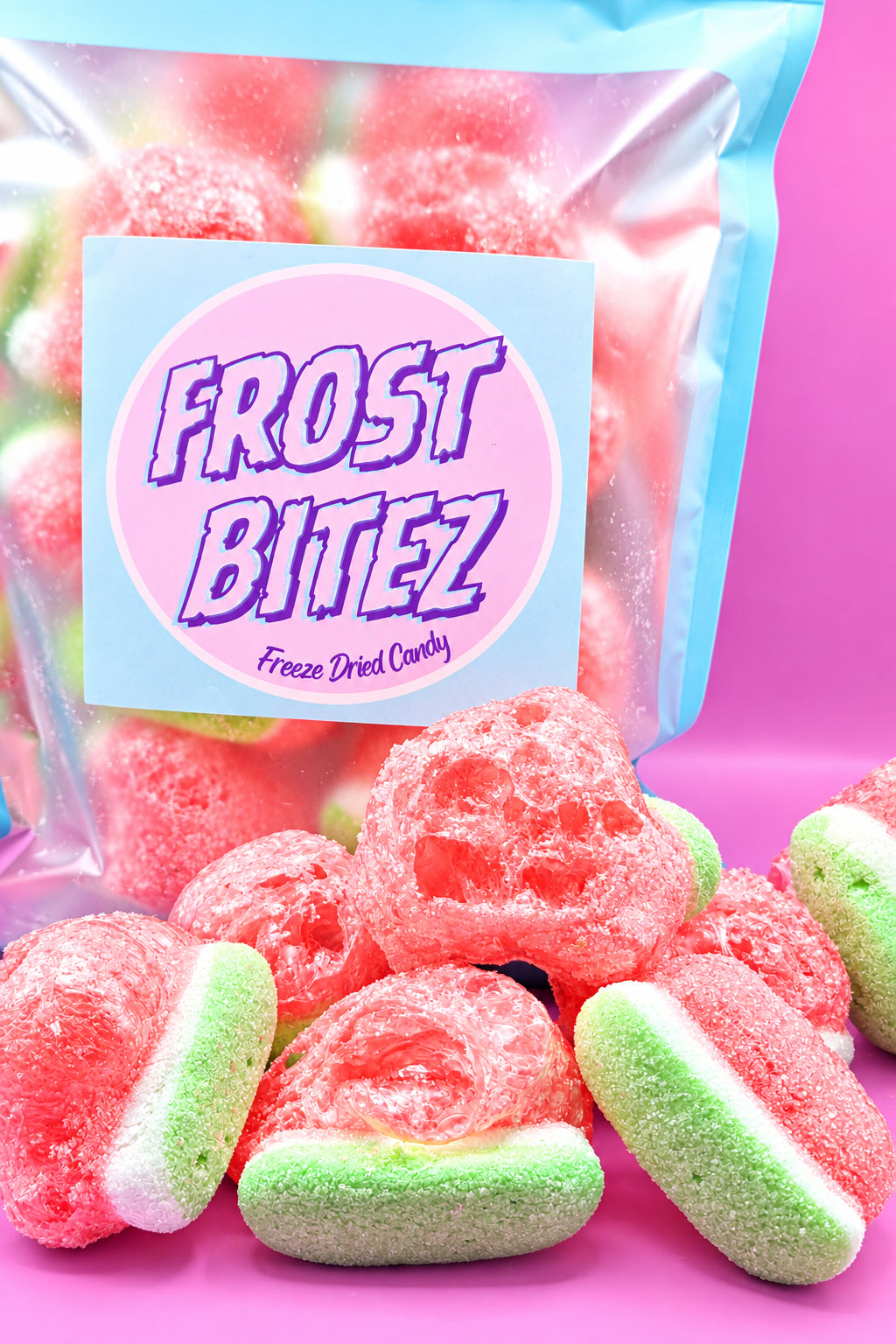 Freeze Dried Sour Watermelon Gummies