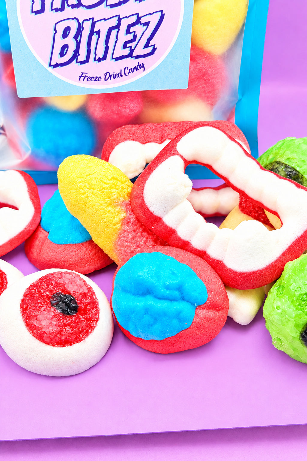 Freeze Dried Gummy Body Parts
