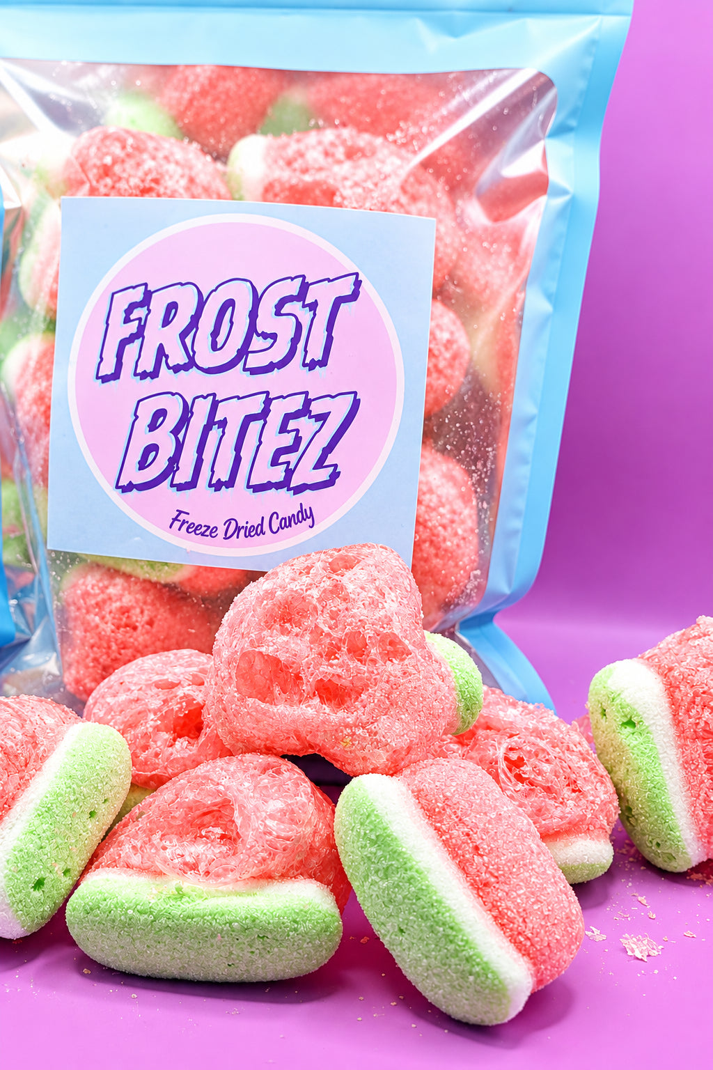 Freeze Dried Sour Watermelon Gummies