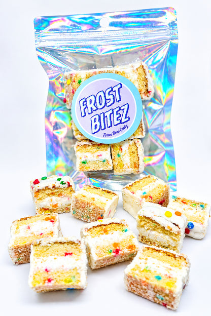 Freeze Dried Birthday Cake Bitez