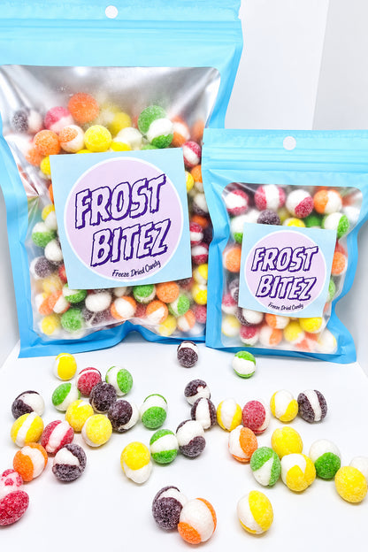 Bolsa grande de caramelos afrutados liofilizados