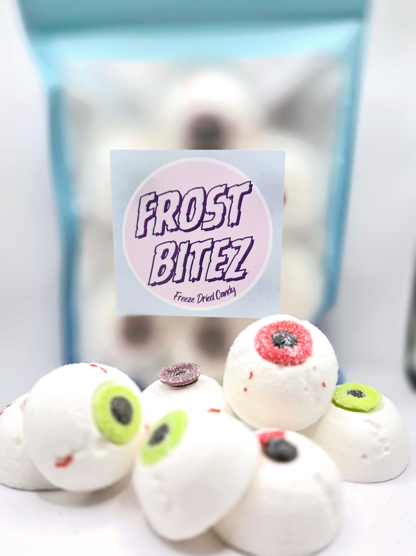 Freeze Dried Eyeball Marshmallows