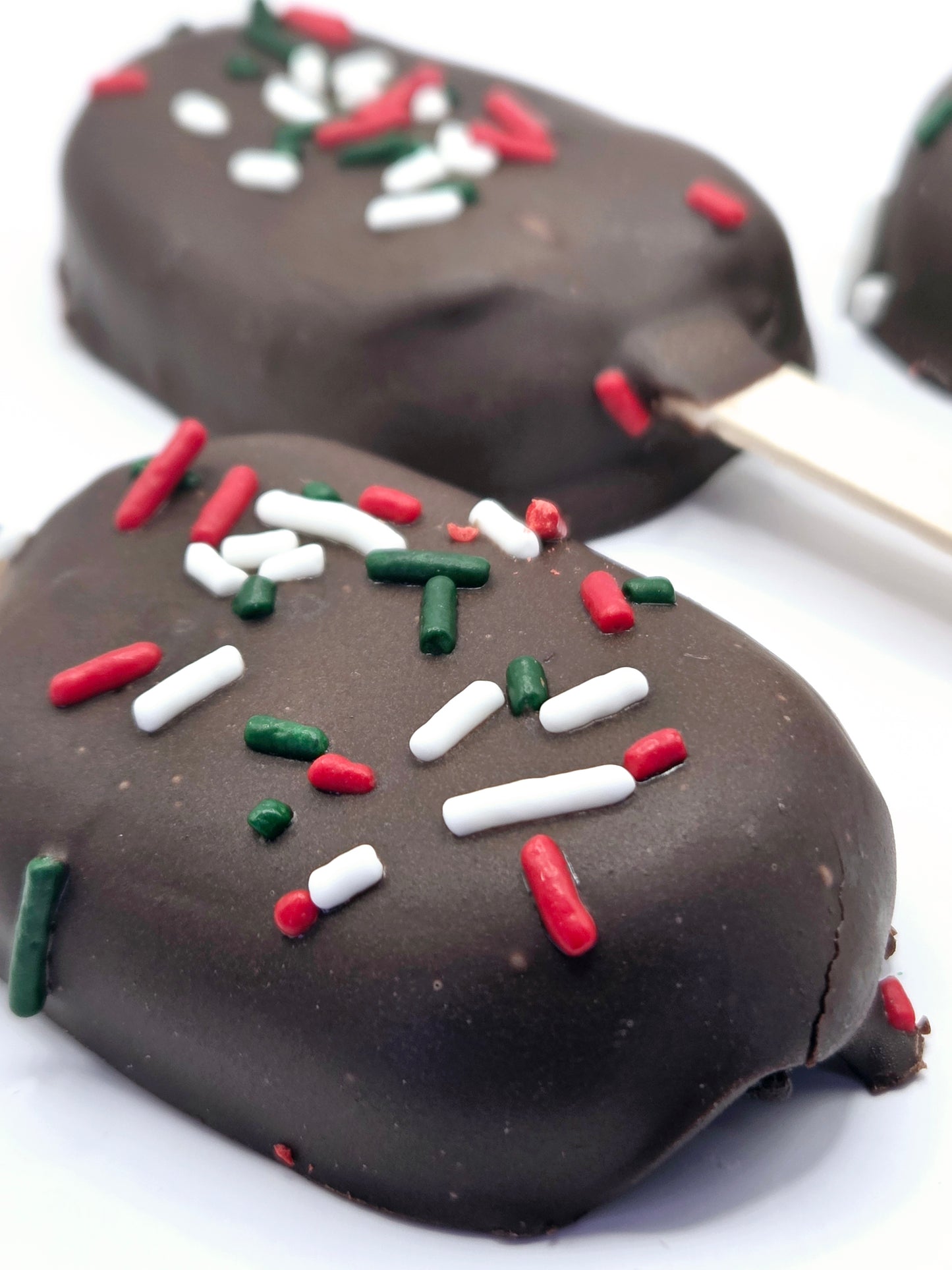 Chocolate Christmas Tree Cakesicle