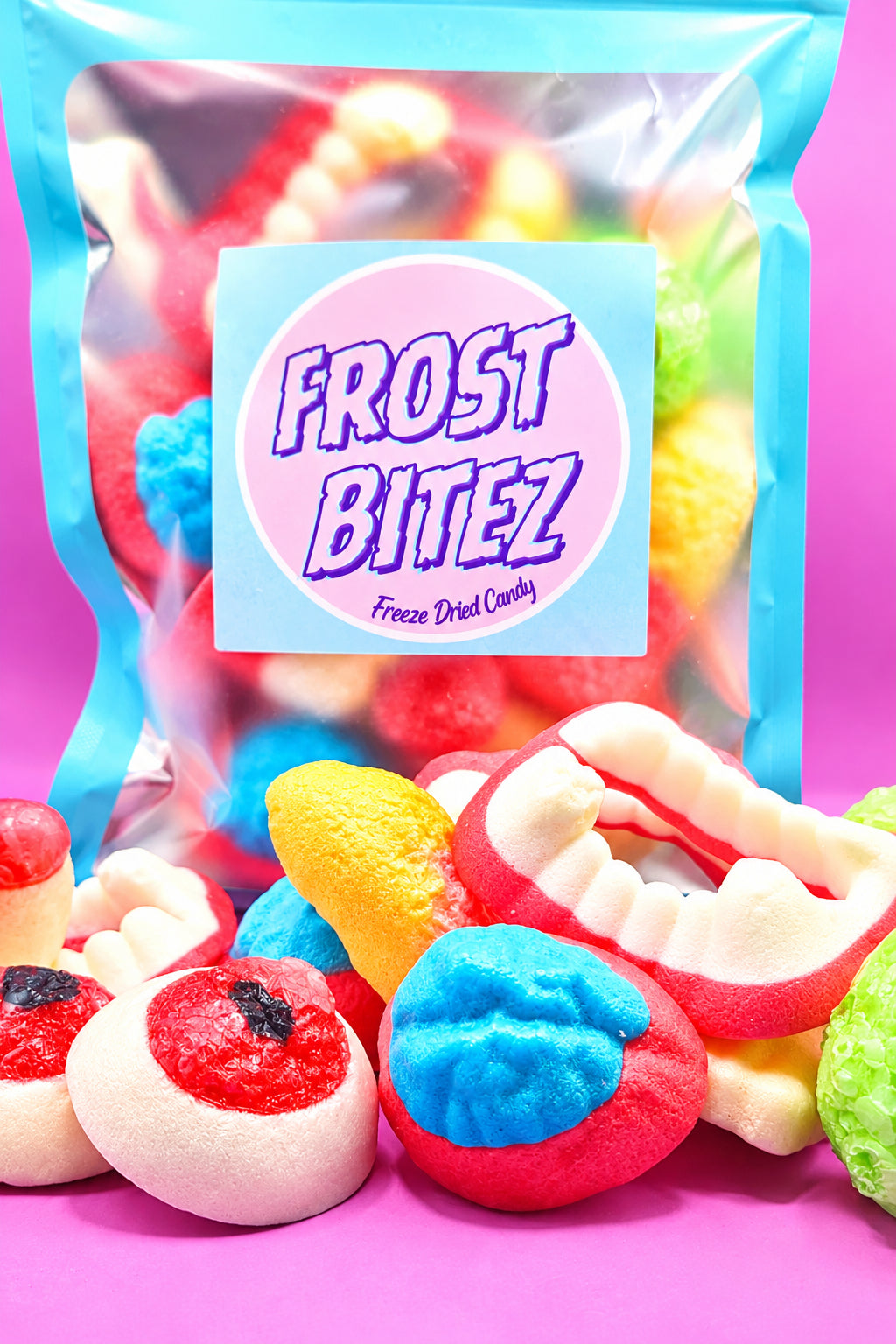 Freeze Dried Gummy Body Parts