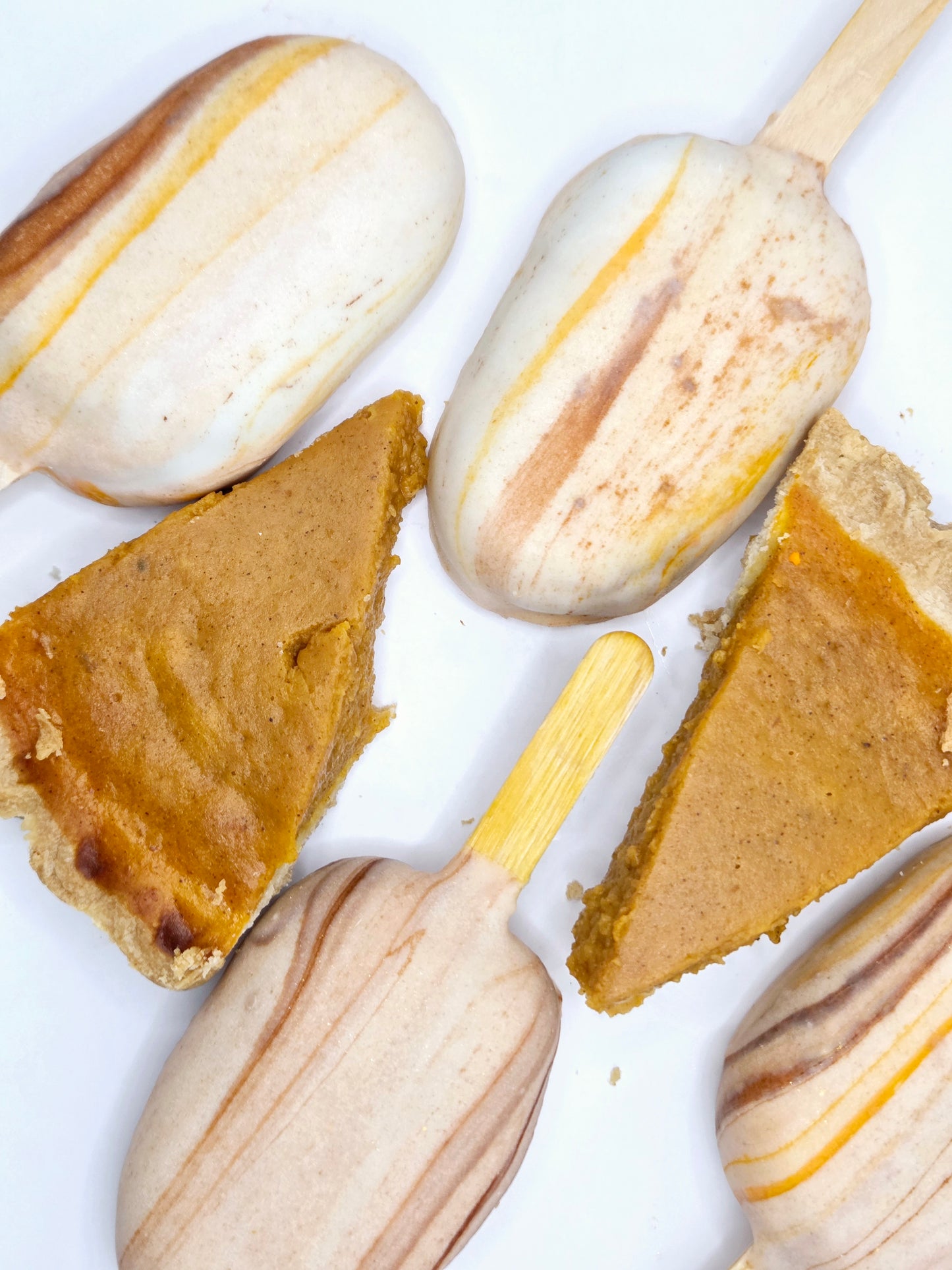 Pumpkin Pie Spice Cakesicles