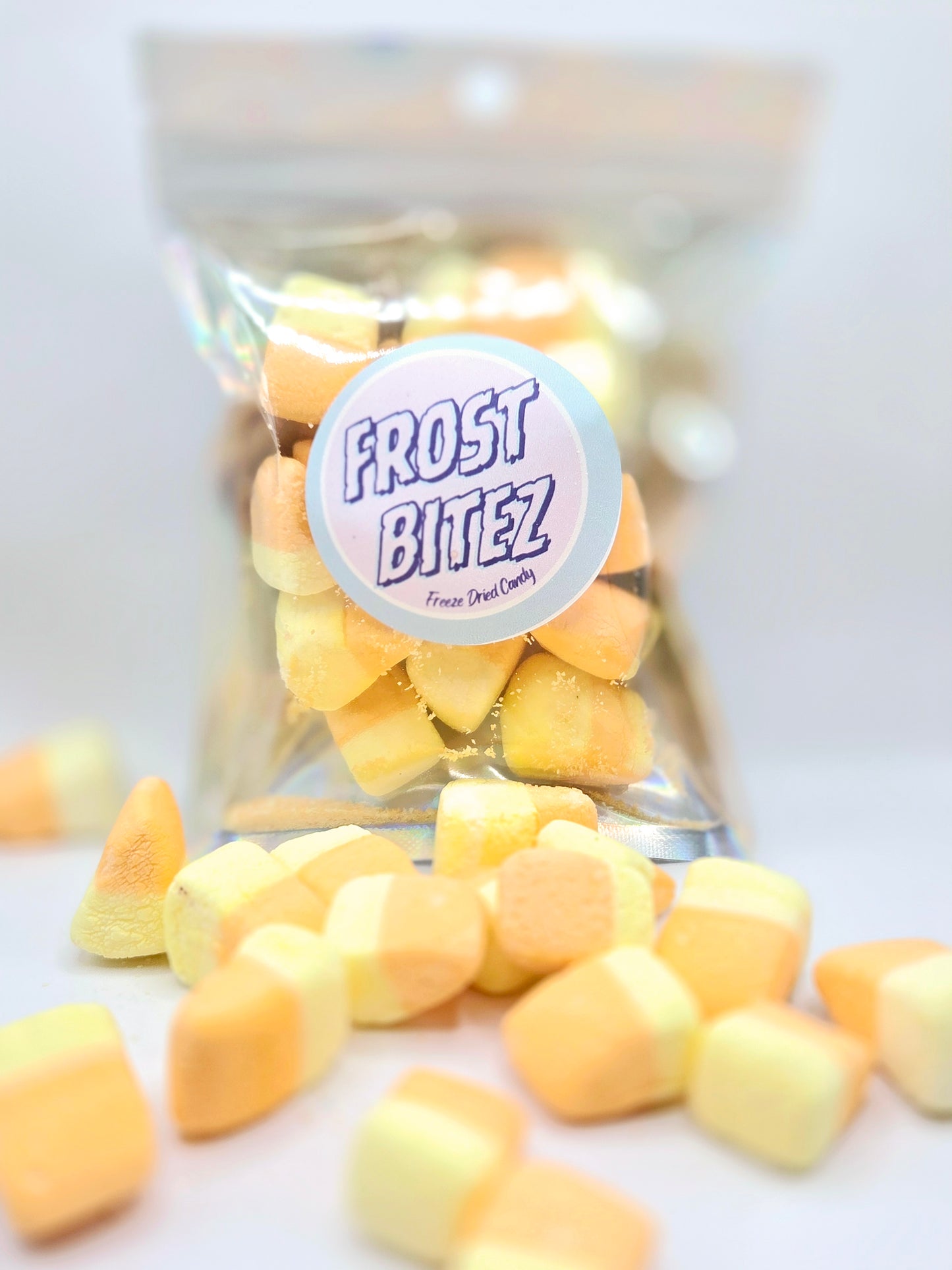 Freeze Dried Candy Corn Marshmallows